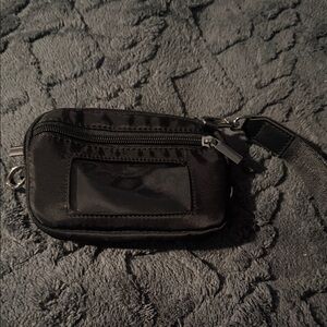 Sleek Black Wristlet Clutch
